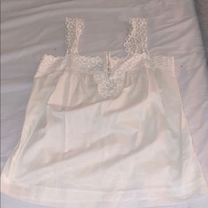 Jcrew cotton white blouse